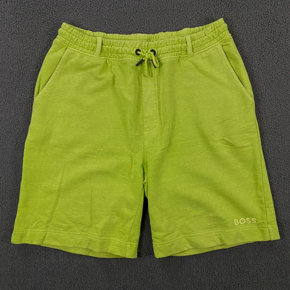 Hugo Boss Sweat Shorts Mens XL Drawstring French Terry Lounge‎ Gym Workout